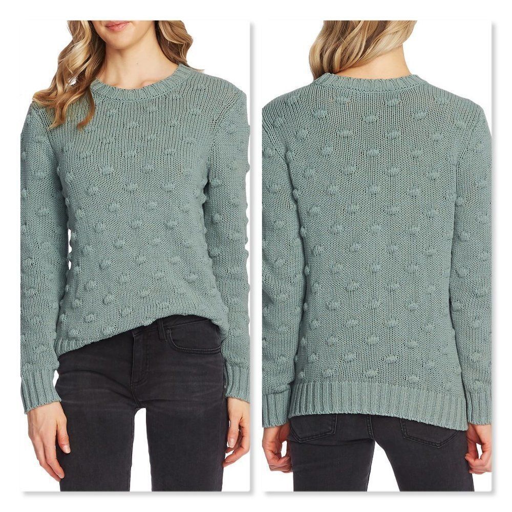 Vince Camuto Cotton Popcorn Sweater sz Petite XS
